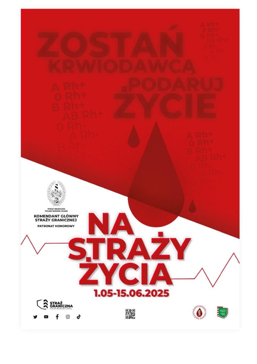 Ruszyła 14. edycja ogólnopolskiej akcji honorowego krwiodawstwa pn. "Na straży życia"