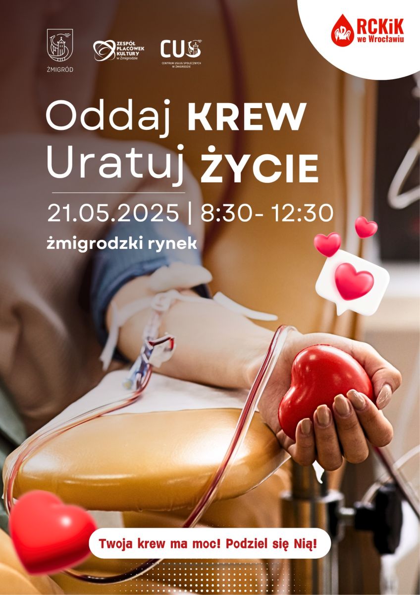 W środę (21 maja) zapraszamy do Żmigrodu