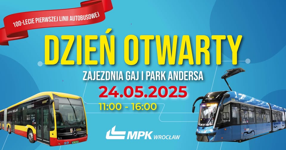 Zapraszamy na Dzień Otwarty MPK - akcja krwiodawstwa w godz. 11.00-15.00