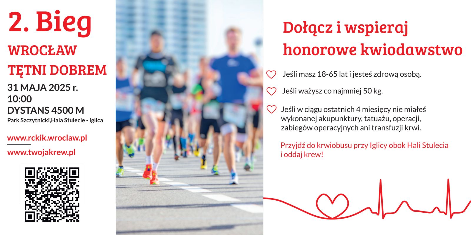 Już w sobotę 2. bieg Wrocław tętni dobrem
