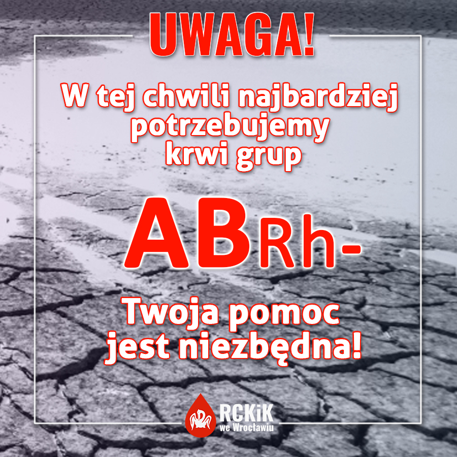 Potrzebna krew!