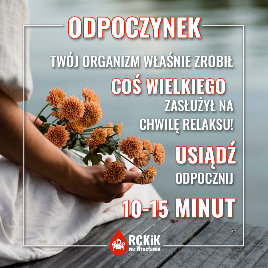 Odpoczywając, dbasz o siebie tak samo, jak dbasz o innych.