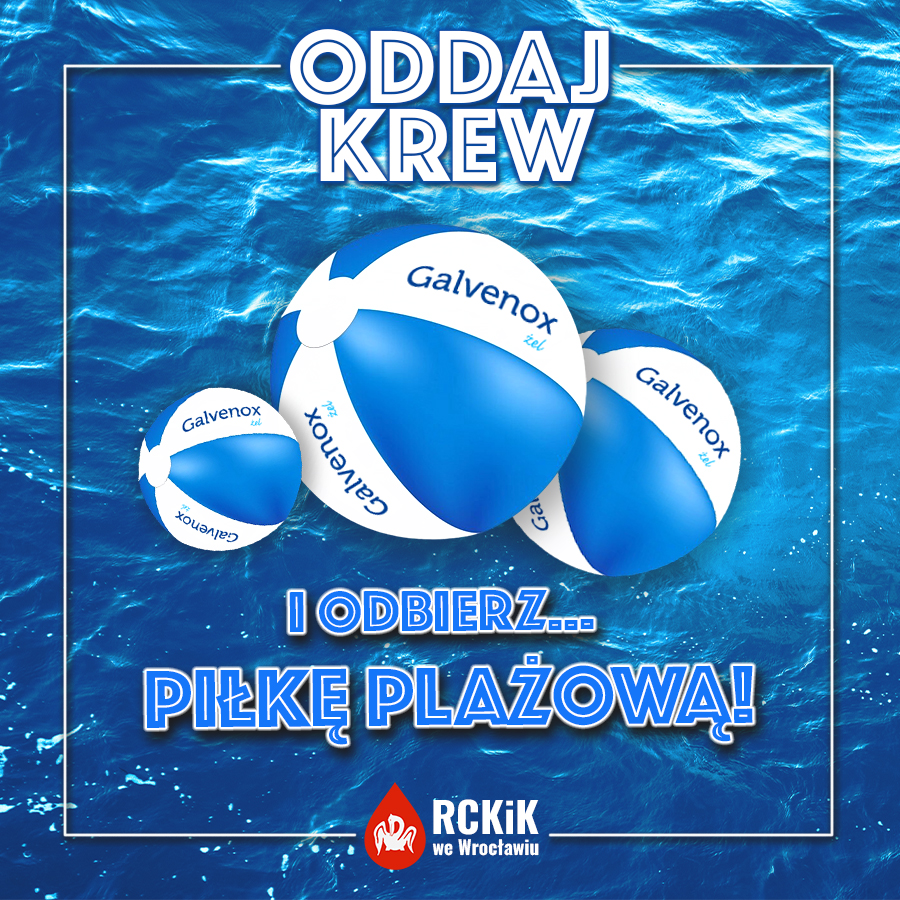Wakacyjna akcja krwiodawstwa z upominkiem!