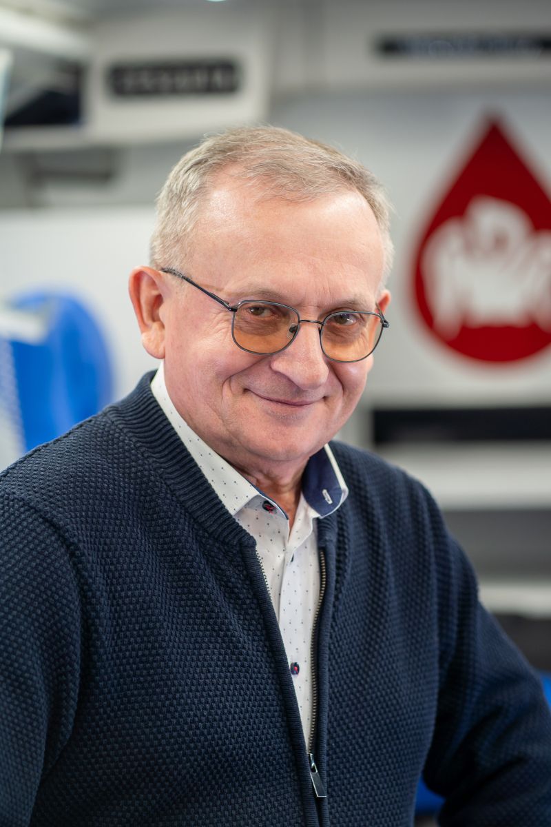 Przedstawiamy kolejnego niezwykłego honorowego krwiodawcę!