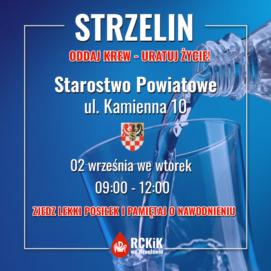 Akcja pobierania krwi w Strzelinie