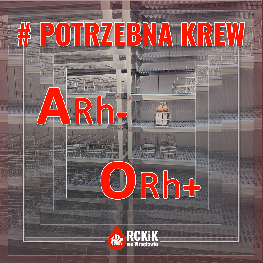 Uwaga: potrzebna krew!
