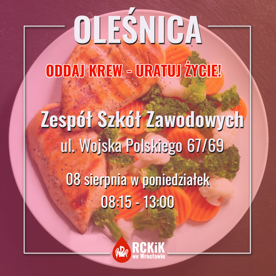 Poniedziałek - akcja w Oleśnicy