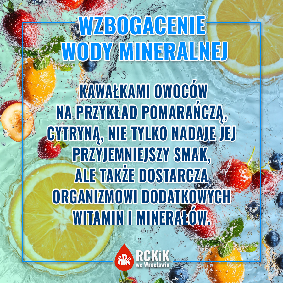 Pamiętaj o nawodnieniu