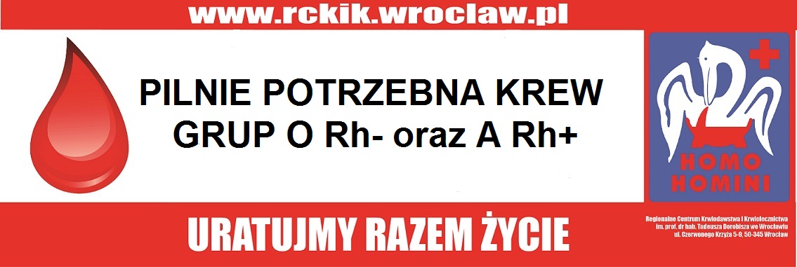 Zapraszamy do oddawania krwi