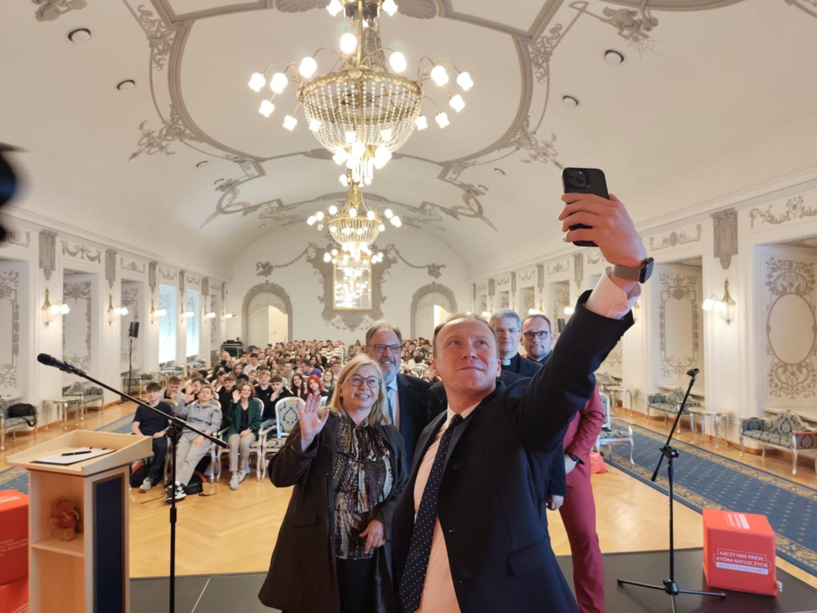 Wielka prelekcja o krwiodawstwie w Legnicy