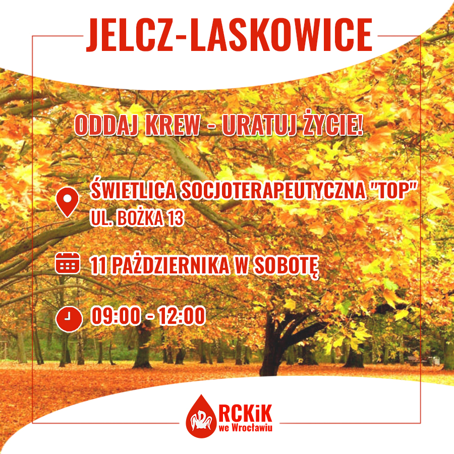 Akcja krwiodawstwa w Jelczu Laskowice