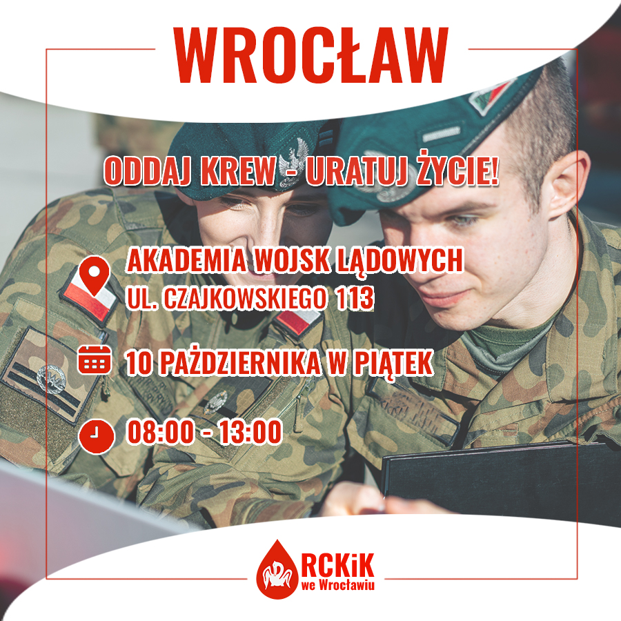 Akcja krwiodawstwa we Wrocławiu