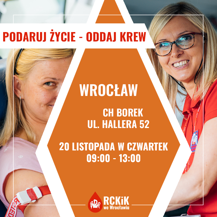 Czwartkowa akcja krwiodawstwa!