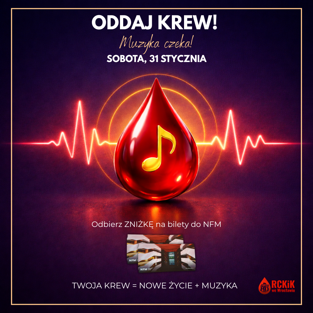 Muzyczne podziękowanie dla Krwiodawców!
