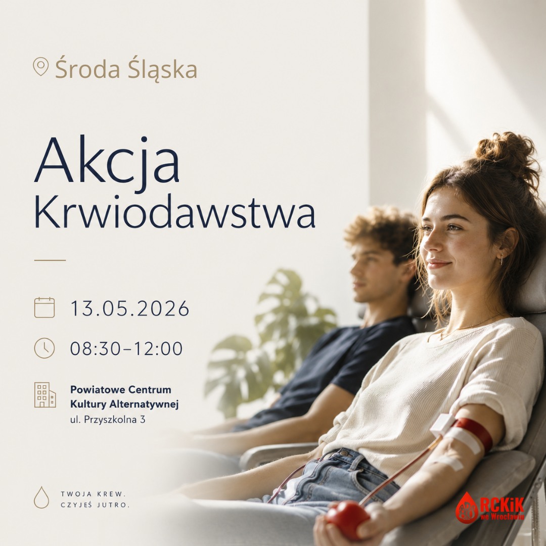 Akcja krwiodawstwa w Środzie Śląskiej