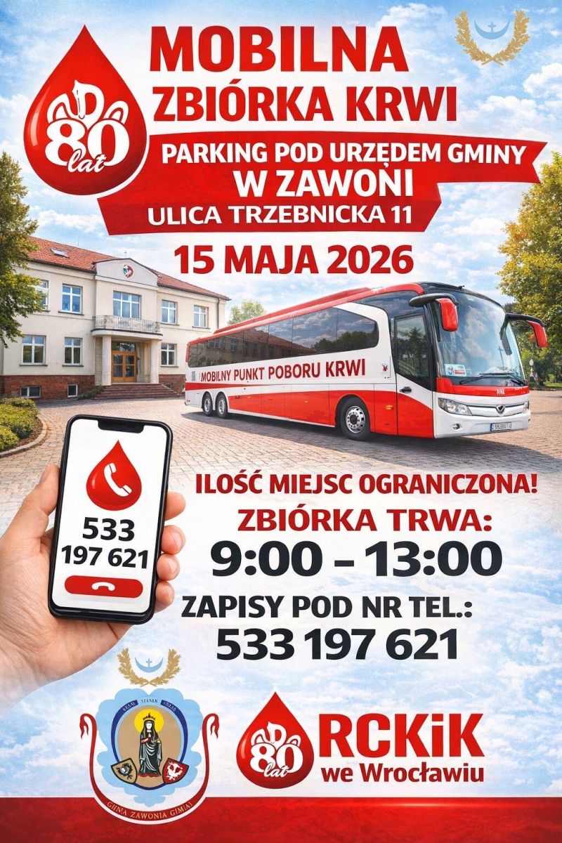 Akcja krwiodawstwa w Zawoni