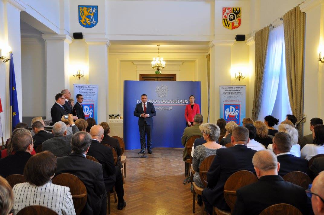 Uroczystość z okazji Dni Honorowego Krwiodawstwa PCK