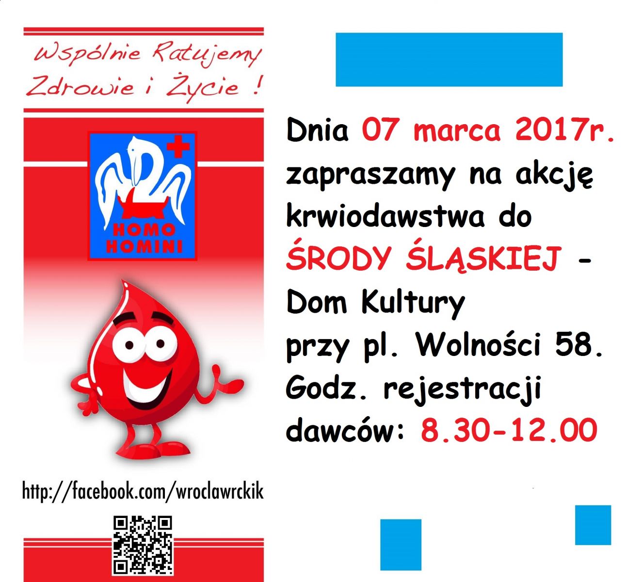 Akcja krwiodawstwa w Środzie  Śląskiej