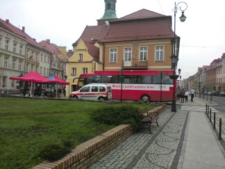 Pobór krwi w Środzie Śląskiej