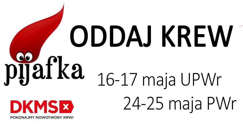 Oddaj krew na majowej Pijafce