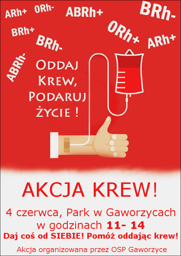 AKCJA KREW ! - Gaworzyce 04.06.2017