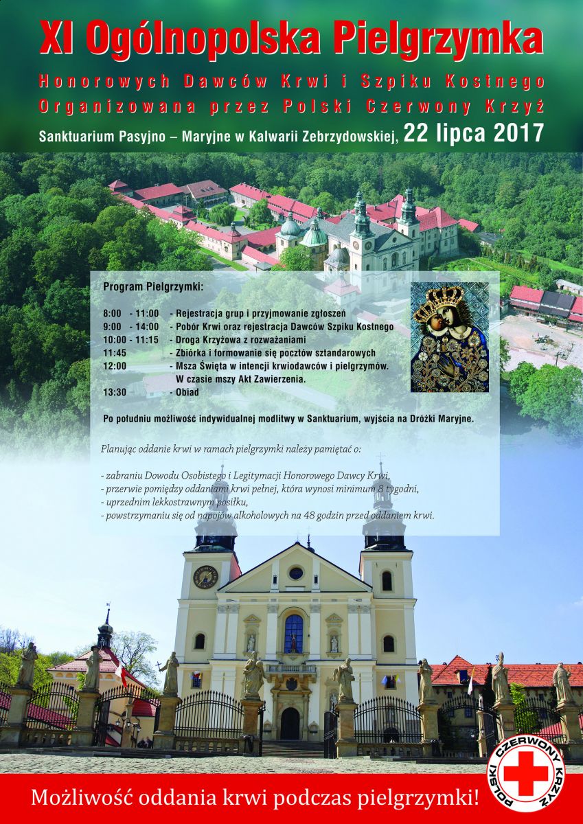 XI Ogólnopolska Pielgrzymka Honorowych Dawców Krwi