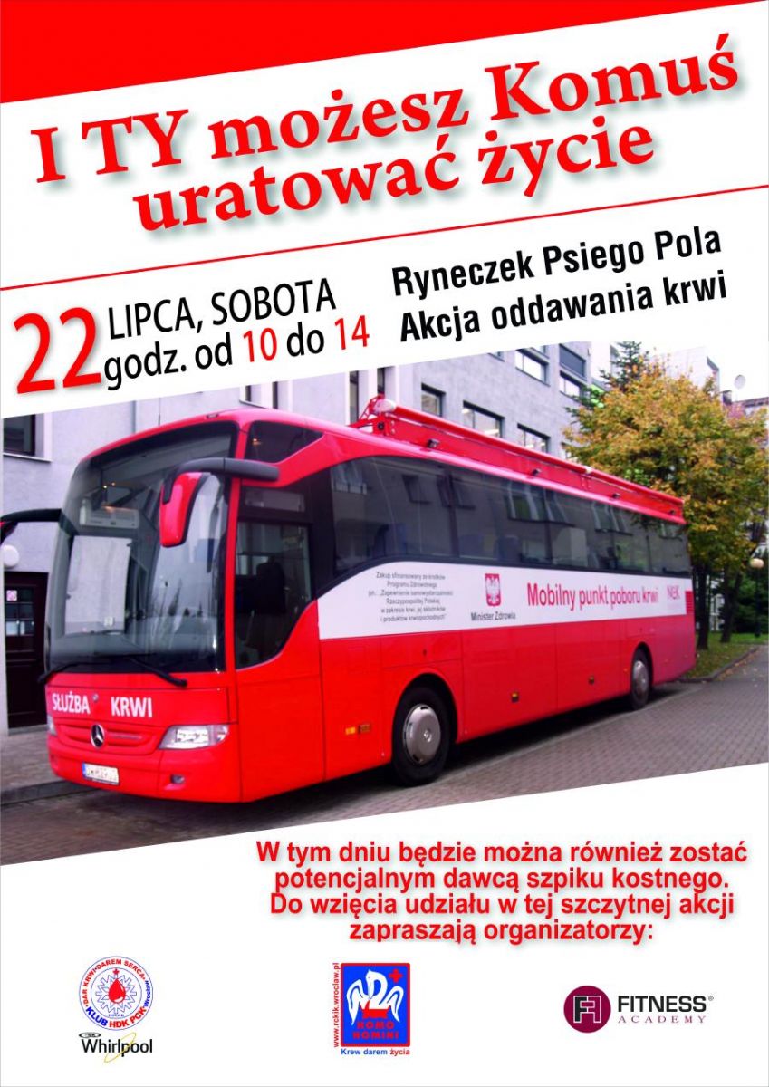 Klub HDK PCK Polar-Whirlpool zaprasza do oddawania krwi