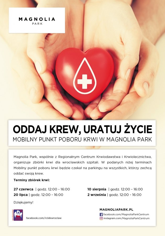 Oddaj krew, uratuj życie
