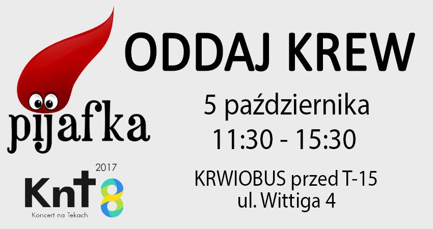 Oddaj krew ! - koncert na Tekach