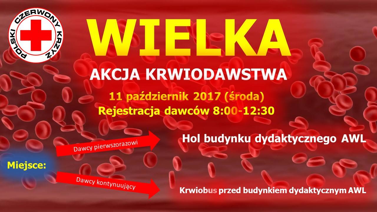 Klub HDK PCK przy Akademii Wojsk Lądowych zachęca do udziału w akcji