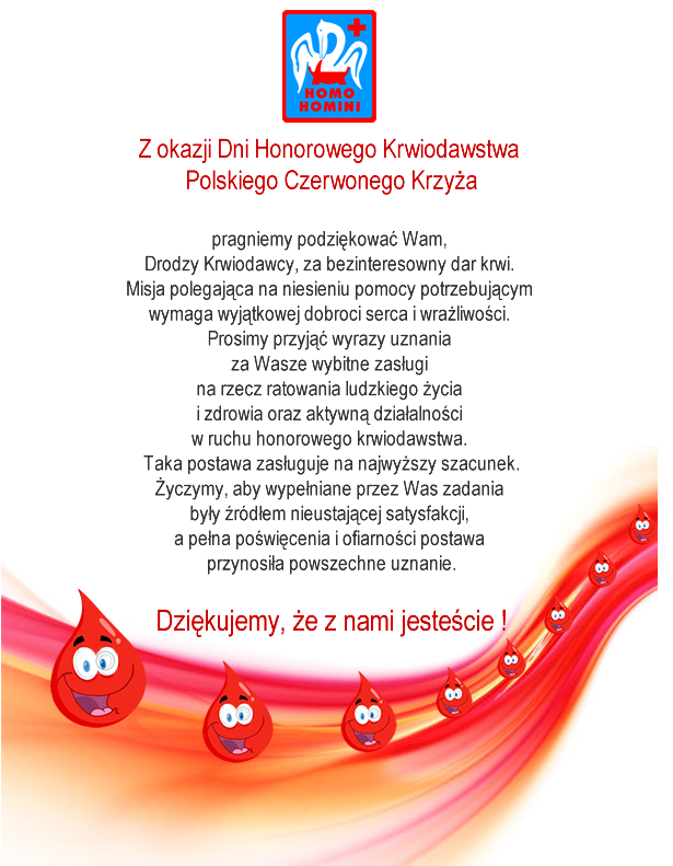 Dni Honorowego Krwiodawstwa PCK
