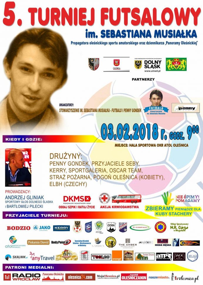 5 Turniej futsalowy im. Sebastiana Musiałka