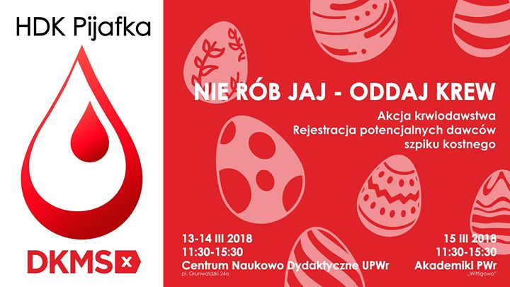 Zapraszamy na marcowe akcje Pijafki