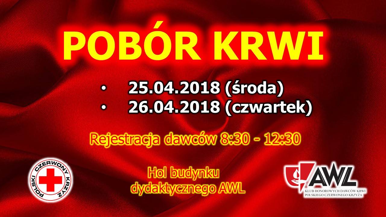 Klub HDK PCK przy Akademii Wojsk Lądowych zachęca do udziału w akcji