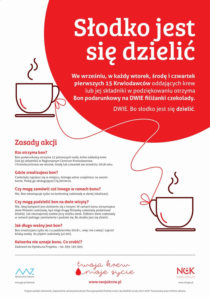 Słodko jest się dzielić