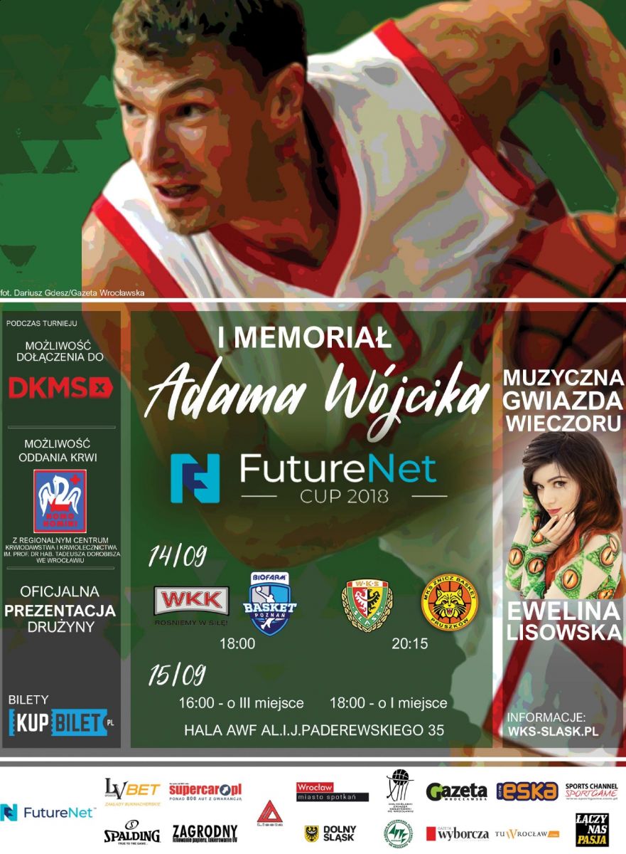 I Memoriał Adama Wójcika FutureNet Cup 2018 - 14.09.2018 r.