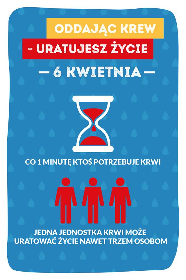 Akcja krwiodawstwa przed Ferio Gaj we Wrocławiu - 06.04.2019 r.