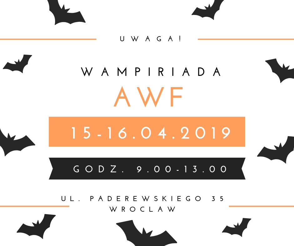 Wampiriada na AWF we Wrocławiu