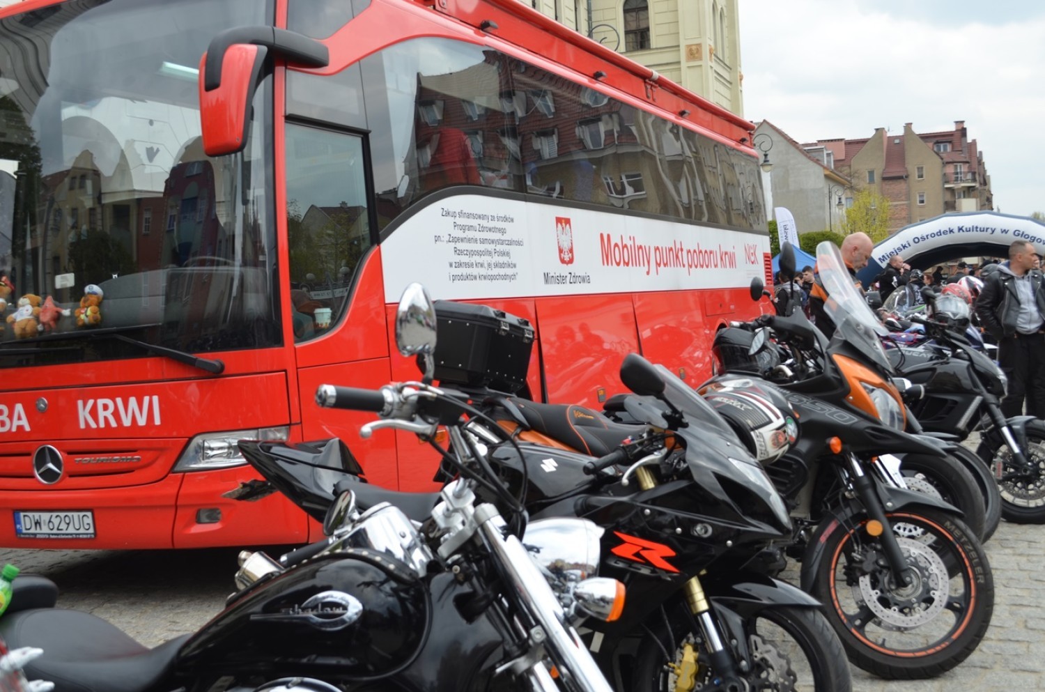 Zobacz fotorelację z 9. edycji akcji MotoKrew w Głogowie