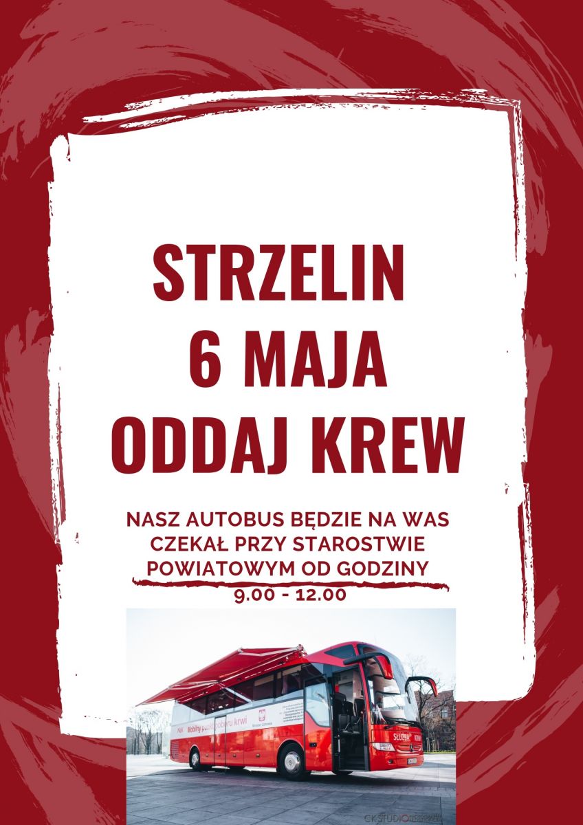 Akcja poboru krwi w Strzelinie tuż po Majówce