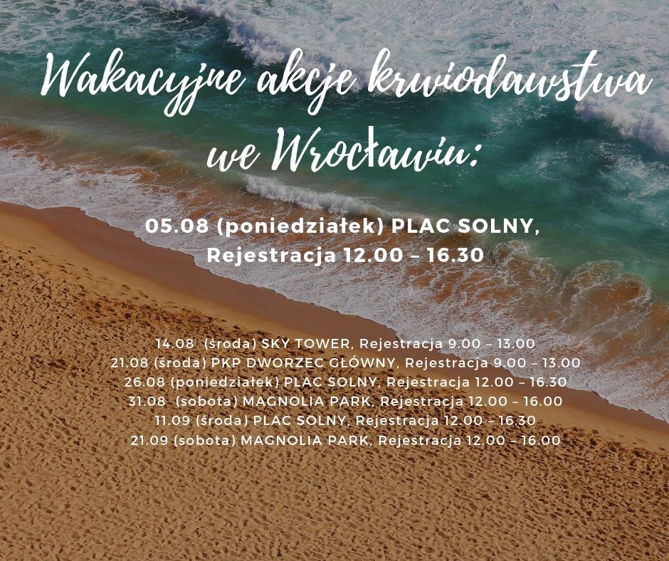 Akcje wakacyjne 2019