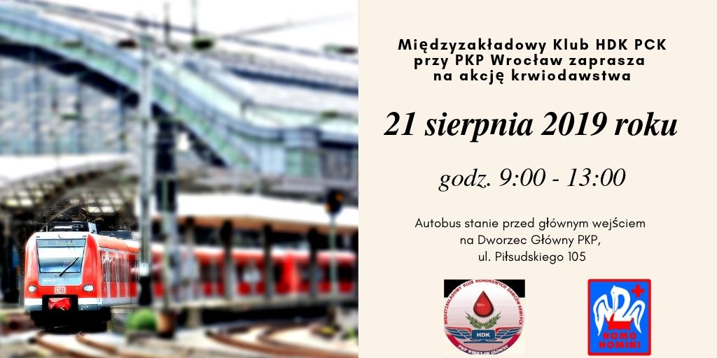 "Kolej na Ciebie - uratuj życie!" - 21.08.2019 r.
