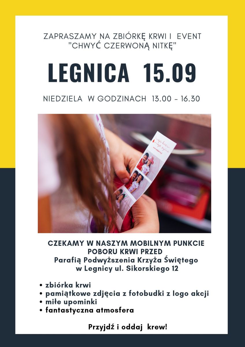 Zapraszamy na event do Legnicy
