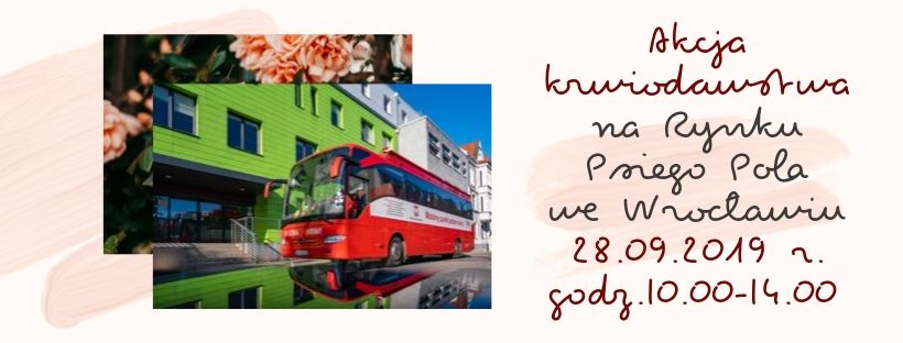 Akcja krwiodawstwa na Rynku Psiego Pola - 28.09.2019 r.