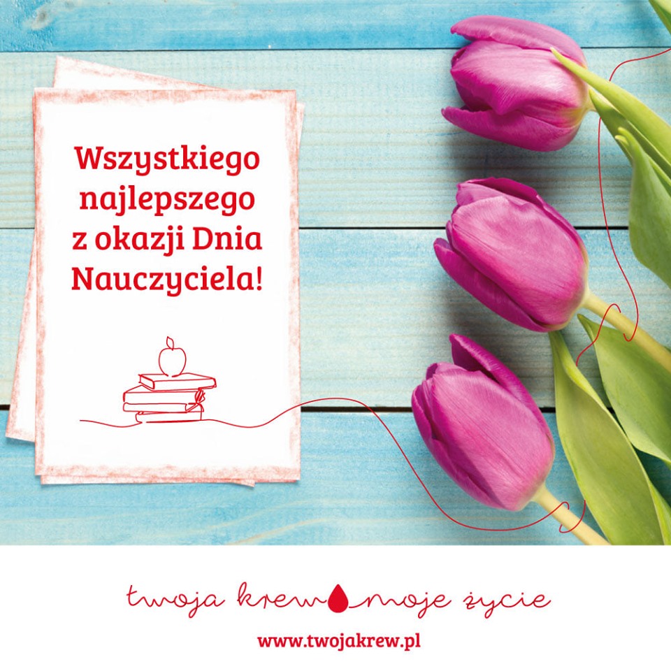 Życzenia z okazji Dnia Nauczyciela